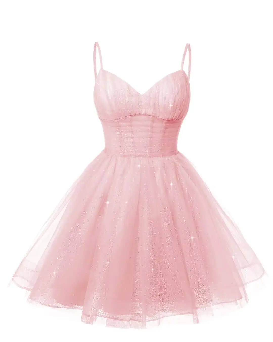 Tulle Short Homecoming Dress for Teens Spaghetti Straps Cocktail Prom Dress V Neck A-Line Prom Gowns
Tulle Short Homecoming Dress for Teens Spaghetti Straps Cocktail Prom Dress V Neck A-Line Prom Gowns