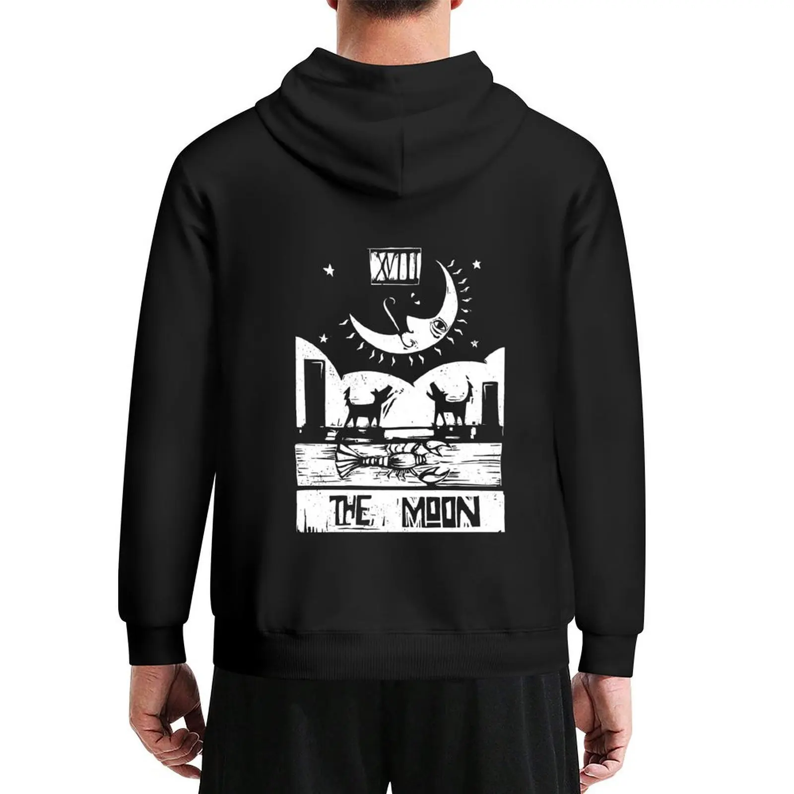 The Moon - Tarot Cards - Major Arcana Hoodie men's coat fashion men men clothing anime clothes hoodies for men
The Moon - Tarot Cards - Major Arcana Hoodie men's coat fashion men men clothing anime clothes hoodies for men