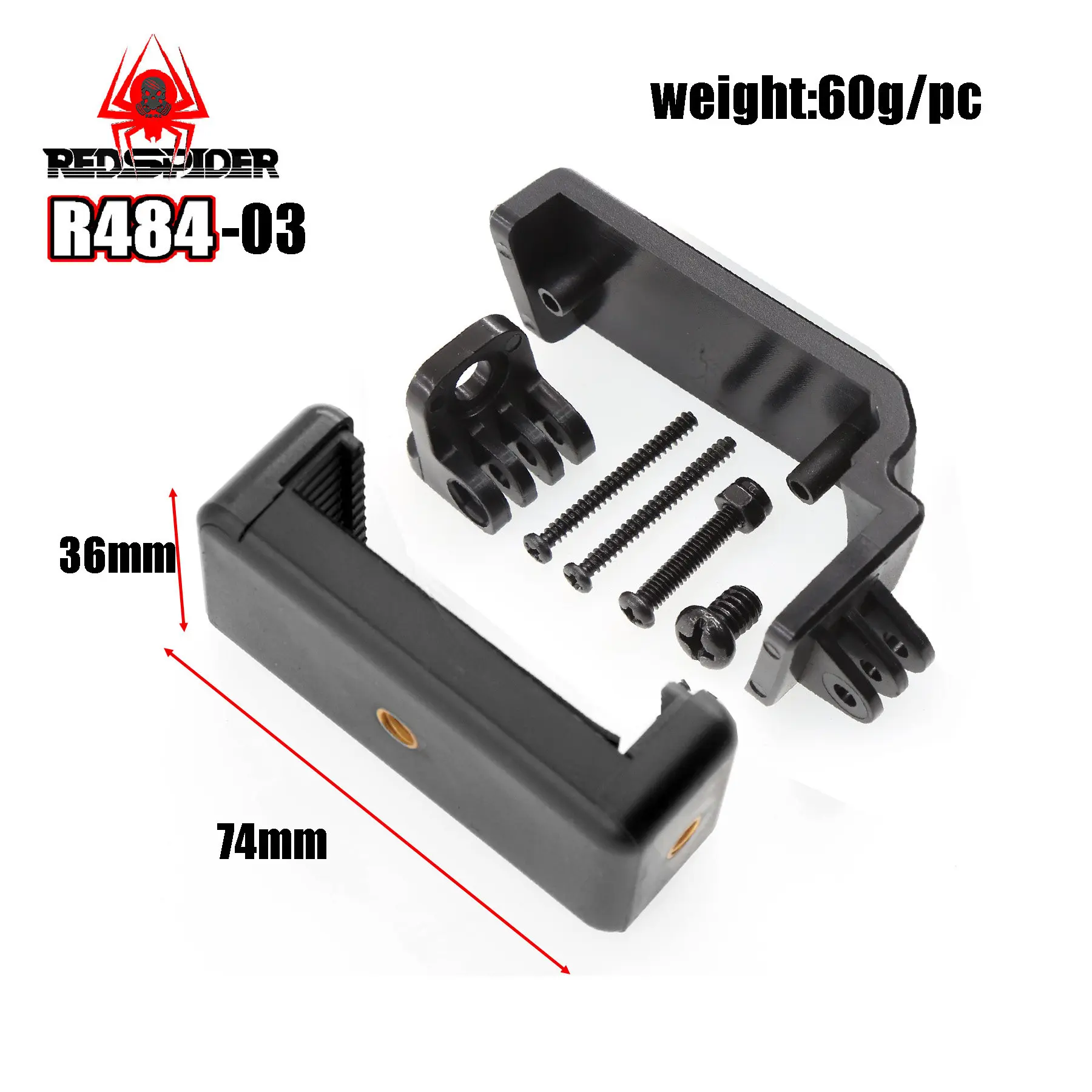 for TRAXXAS FPV Phone Holder Clip Bracket Mount Support
for TRAXXAS FPV Phone Holder Clip Bracket Mount Support
