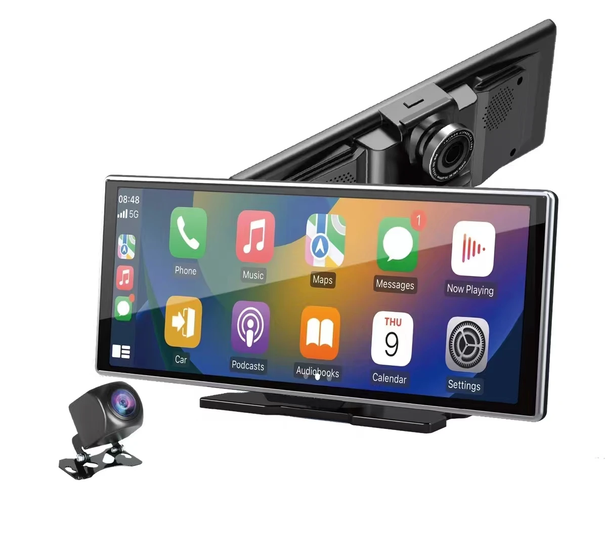 Inch Portable Car Radio Carplay Screen Smart Car Monitor with Dash Camera Typ-c Power Carplay Screen
Inch Portable Car Radio Carplay Screen Smart Car Monitor with Dash Camera Typ-c Power Carplay Screen