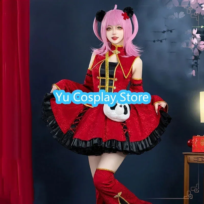 Yu-Cosplay Hinamori Amu Cosplay Costumes Anime Shugo Chara Cosplay Red Cheongsam Dress Halloween Carnival Uniforms Party Suit
Yu-Cosplay Hinamori Amu Cosplay Costumes Anime Shugo Chara Cosplay Red Cheongsam Dress Halloween Carnival Uniforms Party Suit
