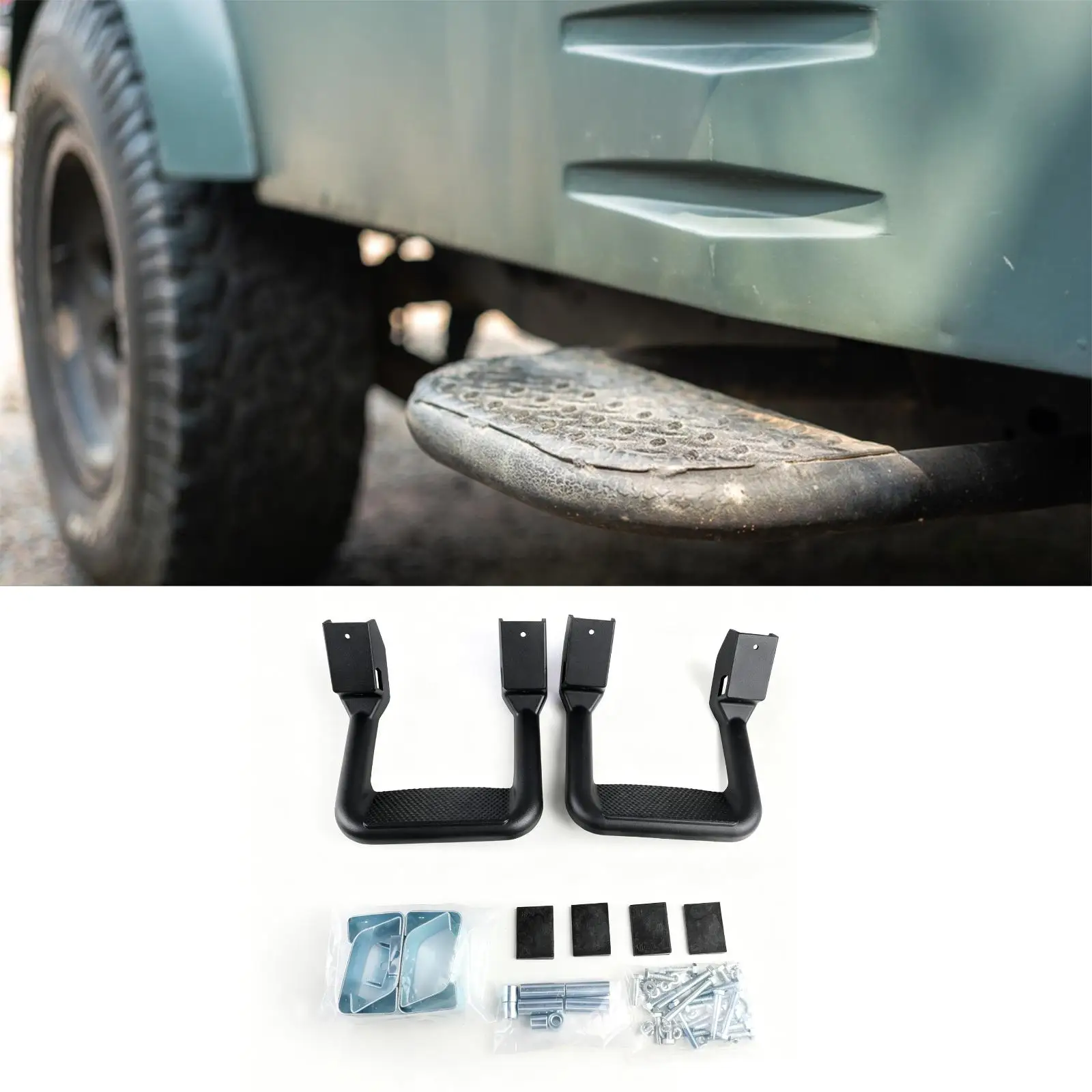 Truck Black Side Step Set Repair Powder Coated for Mazda Pickup
Truck Black Side Step Set Repair Powder Coated for Mazda Pickup