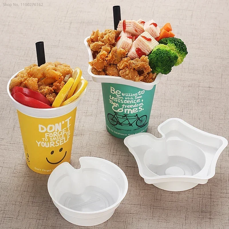 100/50pcs Disposable Flower Shape Snack Holder On Cup Creative Steak Bowl Cola Cup Holder Fried Food Tray Popular Take-out Tools
100/50pcs Disposable Flower Shape Snack Holder On Cup Creative Steak Bowl Cola Cup Holder Fried Food Tray Popular Take-out Tools