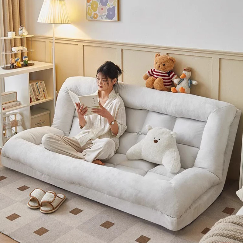 Lazy Recliner Living Room Sofas Nordic Cute Minimalist Folding Accent Sofas Modern Luxury Corner Lounge Divano Home Furniture
Lazy Recliner Living Room Sofas Nordic Cute Minimalist Folding Accent Sofas Modern Luxury Corner Lounge Divano Home Furniture