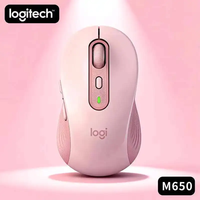 Logitech M650 Signature Wireless Mouse - Sustainable Design, 5 Custom Buttons, SmartWheel Scrolling, 24-Month Battery Life