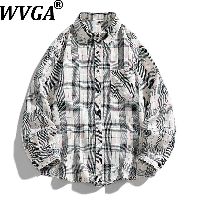 WVGA Spring Autumn New Men Tide Fashion Loose Casual Plaid Long Sleeve Shirt Trendy High Street Youthful Daily Women Tops W19840
WVGA Spring Autumn New Men Tide Fashion Loose Casual Plaid Long Sleeve Shirt Trendy High Street Youthful Daily Women Tops W19840