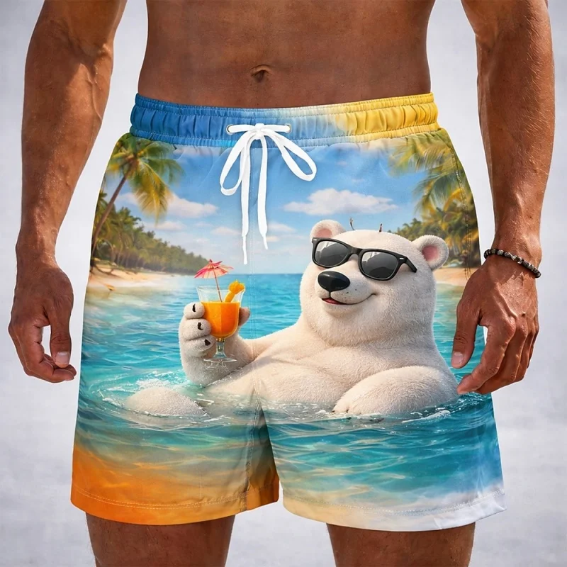 Funny Vacation Animal Graphic Swim Trunks For Men Casual 3D Printed Short Pants Summer Hawaii Surf Swimsuit Beach Shorts
Funny Vacation Animal Graphic Swim Trunks For Men Casual 3D Printed Short Pants Summer Hawaii Surf Swimsuit Beach Shorts