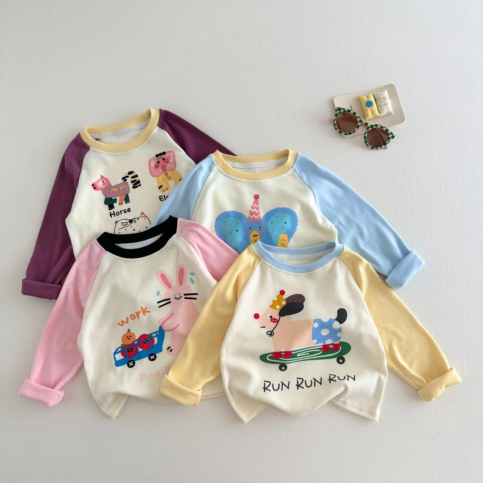 2025 Autumn New Children Long Sleeve Cartoon T Shirts Boys Girls Casual Tops Baby Cotton Tee Fashion Print Kids Clothes
2025 Autumn New Children Long Sleeve Cartoon T Shirts Boys Girls Casual Tops Baby Cotton Tee Fashion Print Kids Clothes