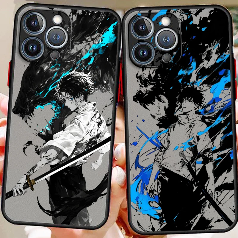 Satoru Gojo Jujutsu Kaisen Art Frosted Translucent For Apple iPhone 15 14 13 12 11 XS XR X 8 7 SE Pro Max Plus Mini Soft
Satoru Gojo Jujutsu Kaisen Art Frosted Translucent For Apple iPhone 15 14 13 12 11 XS XR X 8 7 SE Pro Max Plus Mini Soft