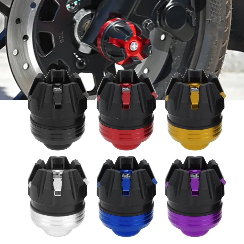 Universal Motorcycle Wheel Protection Crash Pad Motorbike Crash Protectors Alloy Motocross Falling Front Fork Slider Cups
Universal Motorcycle Wheel Protection Crash Pad Motorbike Crash Protectors Alloy Motocross Falling Front Fork Slider Cups