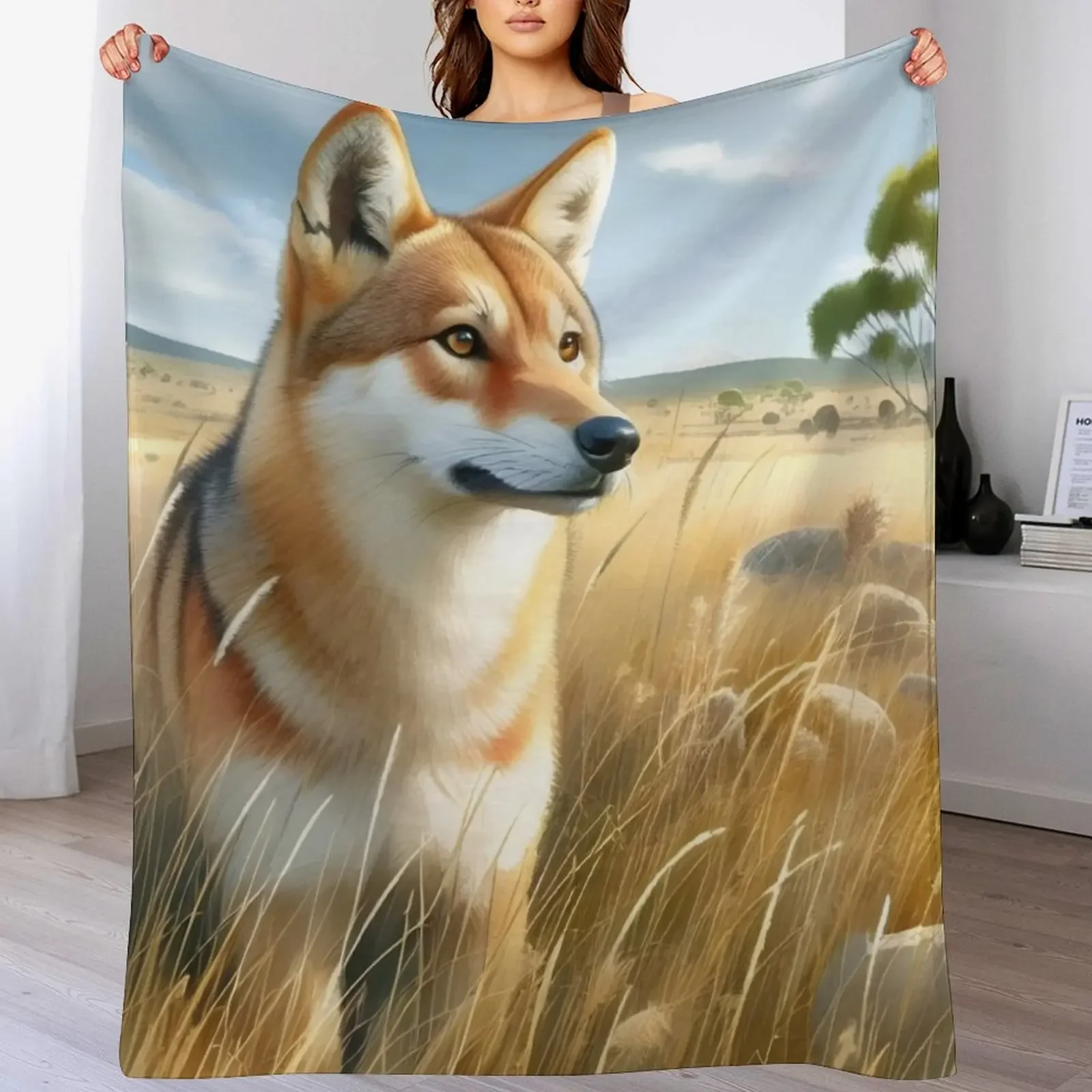 Dingo Australia Throw Blanket Soft Warm Blanket Gift for Men Women Adults
Dingo Australia Throw Blanket Soft Warm Blanket Gift for Men Women Adults
