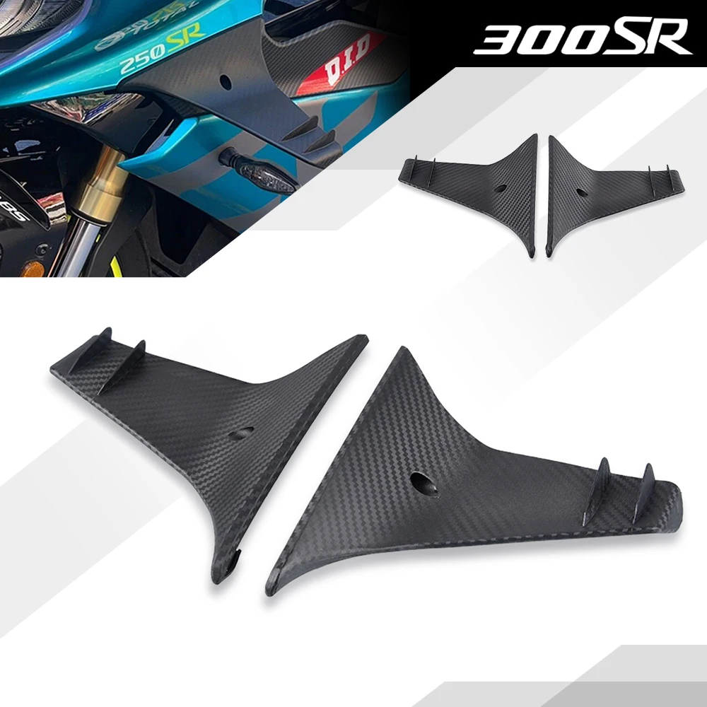 FOR CFMOTO 250SR 300SR 250 300 SR 2020 2021 2022 2023 SR 250 SR300 Motorcycle Front Fairing Aerodynamic Winglets Dynamic Wing
FOR CFMOTO 250SR 300SR 250 300 SR 2020 2021 2022 2023 SR 250 SR300 Motorcycle Front Fairing Aerodynamic Winglets Dynamic Wing