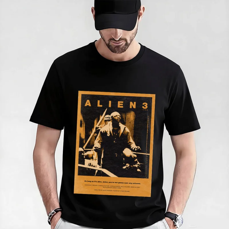 Retro Horror movie Alien Sic-Fi Gift T-Shirt Weyland Xenomorphe Graphic clothes 0320 Large size tops S-6XL 100% cotton print Tee
Retro Horror movie Alien Sic-Fi Gift T-Shirt Weyland Xenomorphe Graphic clothes 0320 Large size tops S-6XL 100% cotton print Tee