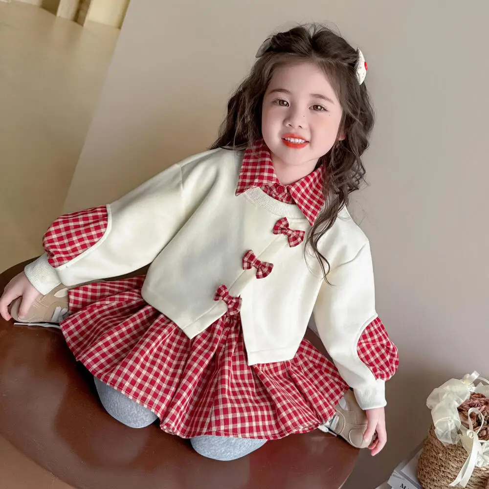 Kawaii модный пуловер с шалью и лацканами для девочек, рубашка, комплект с юбкой, студенческие осенние повседневные топы, длинные штаны, комплект из 2 предметов, детская одежда
Kawaii модный пуловер с шалью и лацканами для девочек, рубашка, комплект с юбкой, студенческие осенние повседневные топы, длинные штаны, комплект из 2 предметов, детская одежда