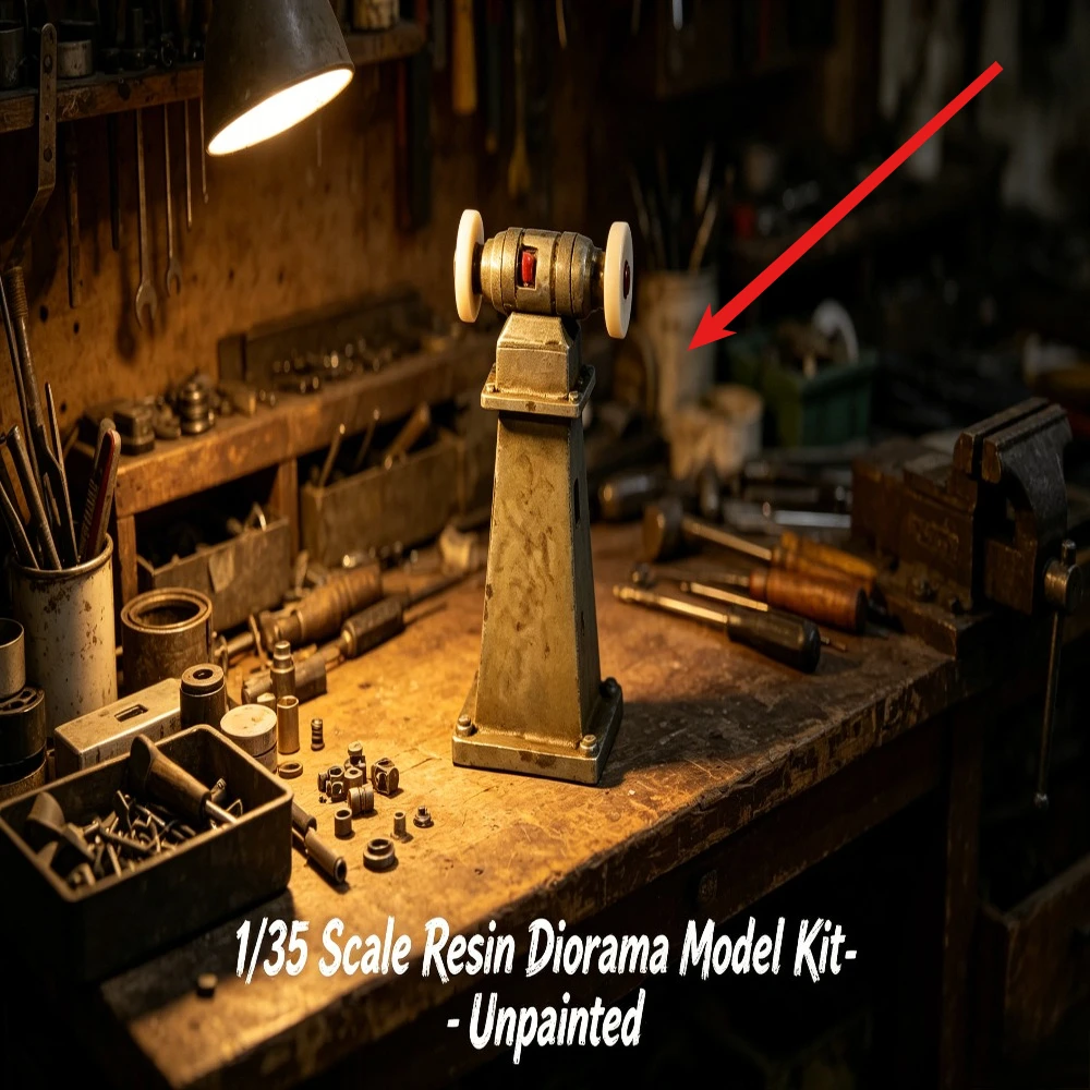 Miniaturized Model 1/35 Scene Layout Resin Kit, Grinding Wheel Model, Unpainted, Needs To Be Assembled
Miniaturized Model 1/35 Scene Layout Resin Kit, Grinding Wheel Model, Unpainted, Needs To Be Assembled
