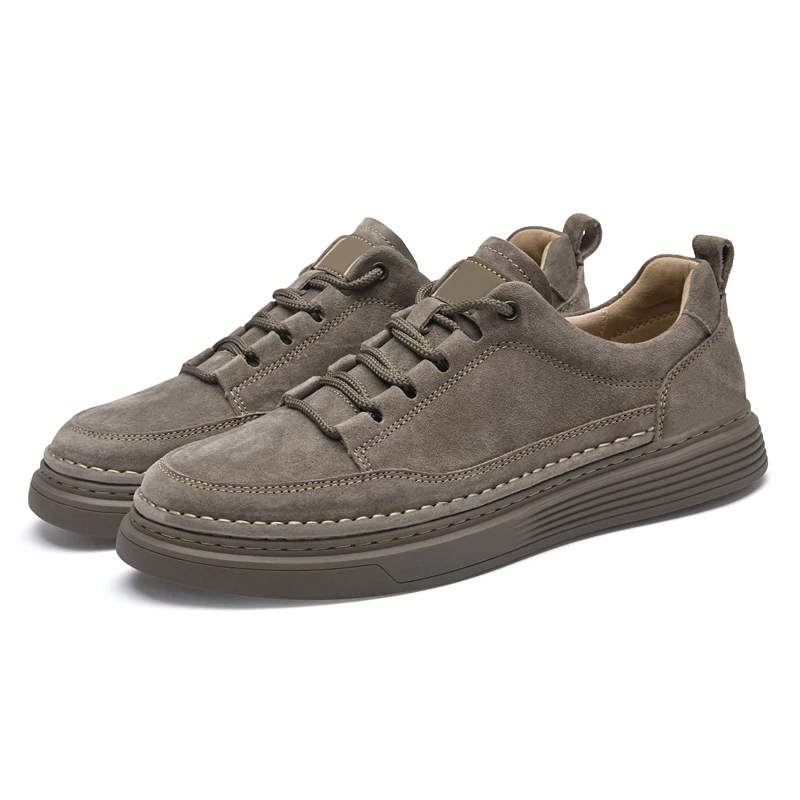 New Trendy All-match Men's Casual Shoes Suede Leather Male Sneakers Classic Simple Oxford Shoes Versatile Formal Dress Footwear
New Trendy All-match Men's Casual Shoes Suede Leather Male Sneakers Classic Simple Oxford Shoes Versatile Formal Dress Footwear