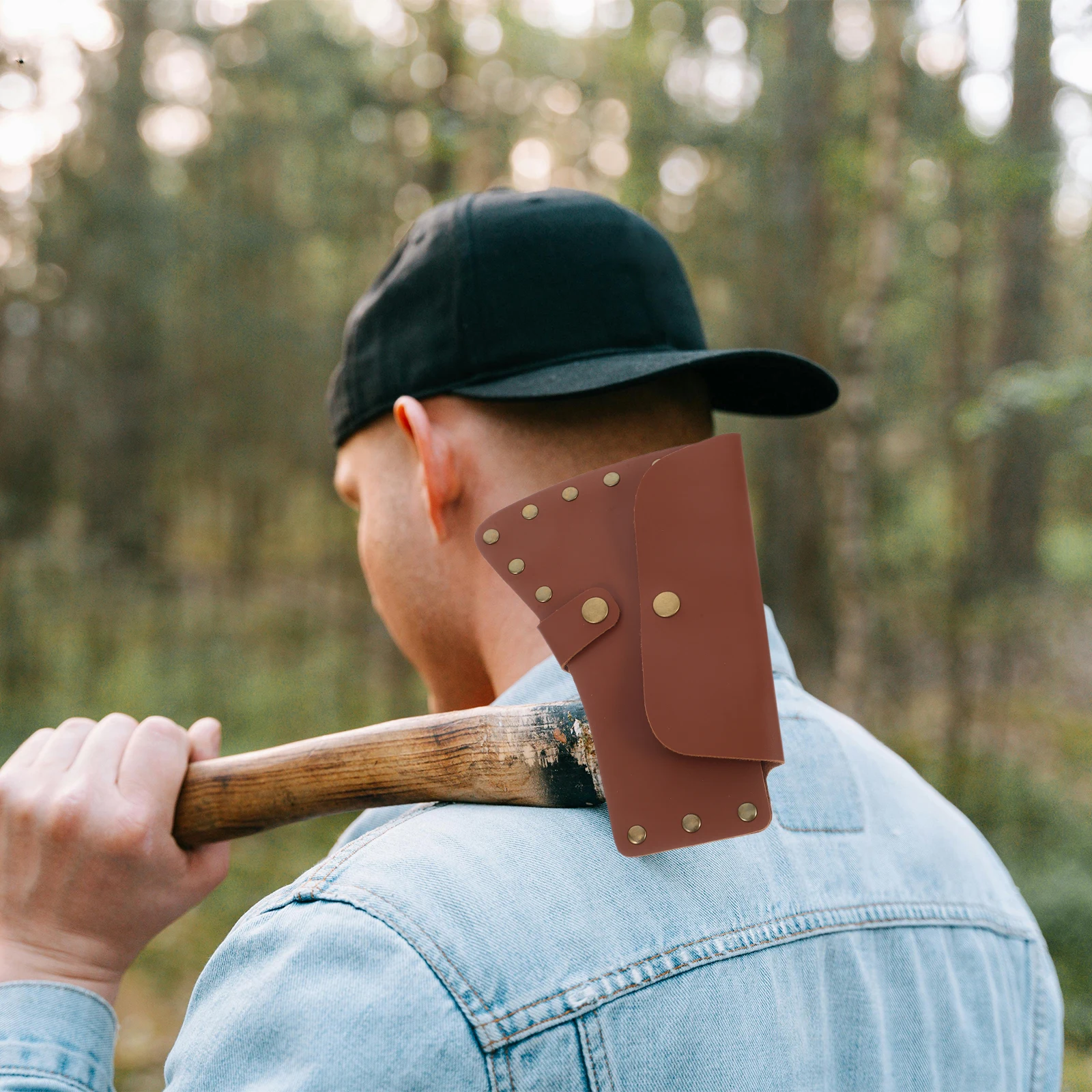 Pu Cover Hatchet For Outdoor Camping Bbq Durable Waterproof Sleeve Firewood Protective Guard Hiking Cover Camping Axe Protector 
Pu Cover Hatchet For Outdoor Camping Bbq Durable Waterproof Sleeve Firewood Protective Guard Hiking Cover Camping Axe Protector