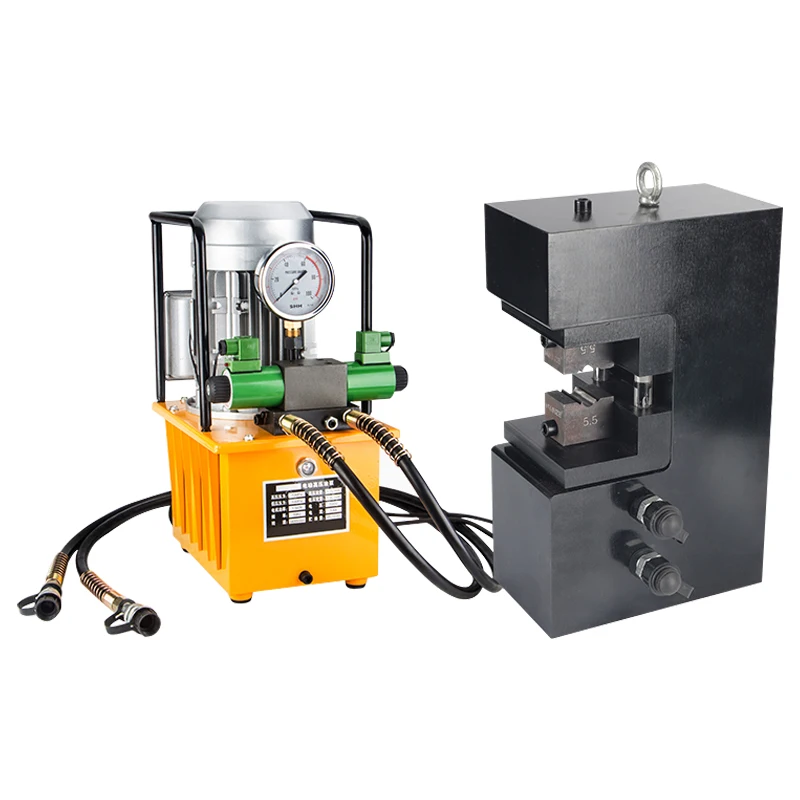 High pressure Side Feed Hydraulic steel wire rope crimping machine 3-12mm nylon rope aluminum sleeve buckle 60 tonnage swaging
High pressure Side Feed Hydraulic steel wire rope crimping machine 3-12mm nylon rope aluminum sleeve buckle 60 tonnage swaging