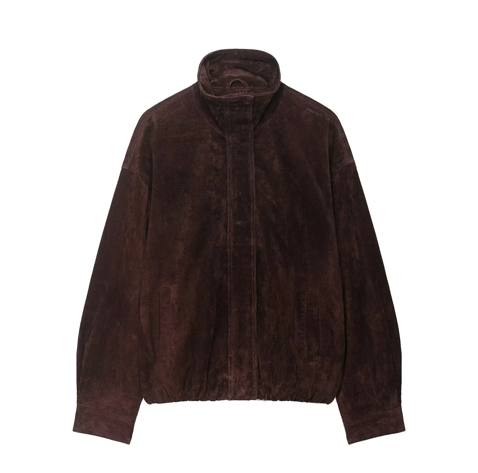 Street Women's Oversized Suede Jackets Stand Collar Zipper Full Sleeve Female Coats 2025 Autumn Lady Fashion Y2k Outwear New
Street Women's Oversized Suede Jackets Stand Collar Zipper Full Sleeve Female Coats 2025 Autumn Lady Fashion Y2k Outwear New