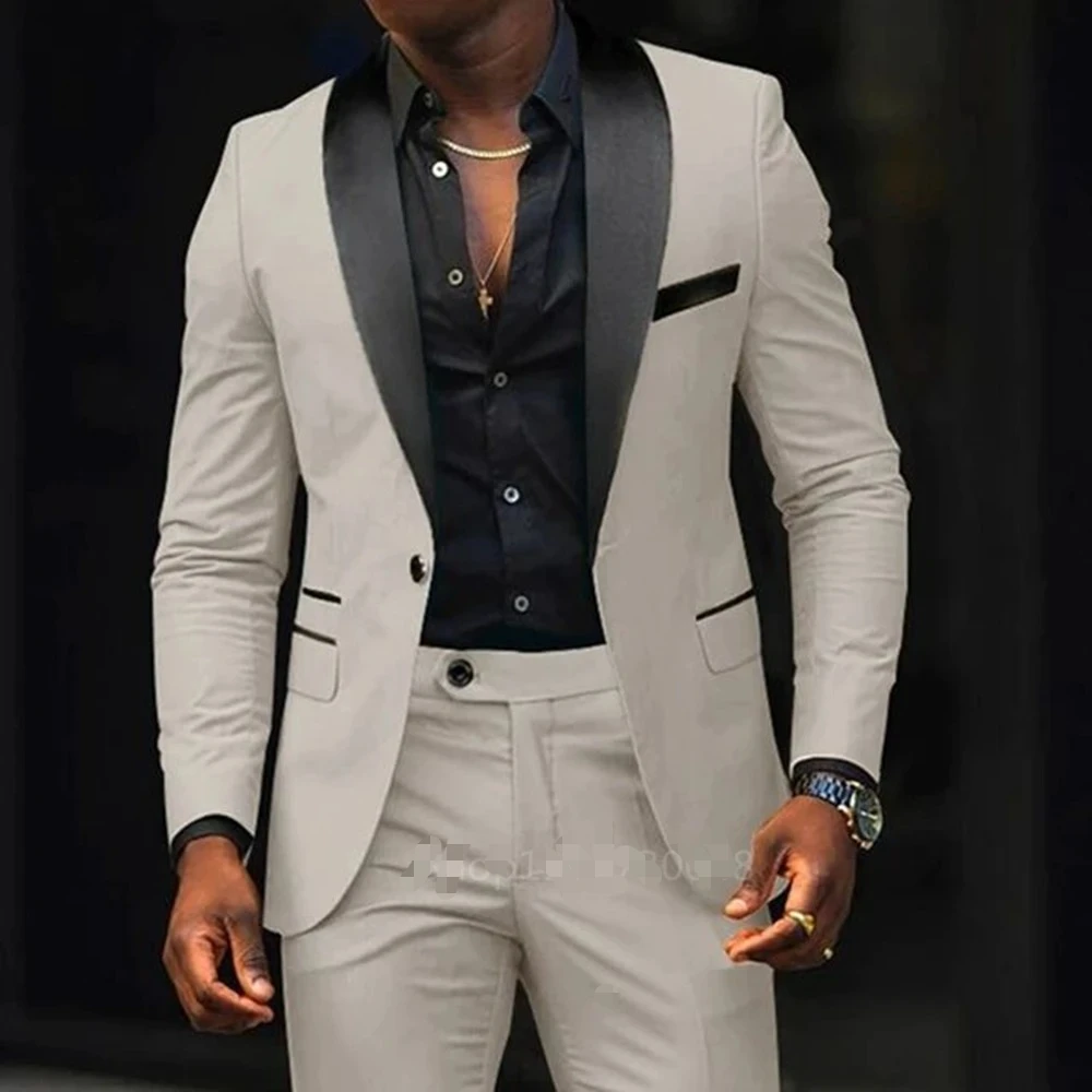 Elegant Wedding Suits 2 Pieces Slim Fit Double Breasted Blazer Tuxedos Groomsmen Suit Male Formal Business Suits(Jacket+Pants)
Elegant Wedding Suits 2 Pieces Slim Fit Double Breasted Blazer Tuxedos Groomsmen Suit Male Formal Business Suits(Jacket+Pants)