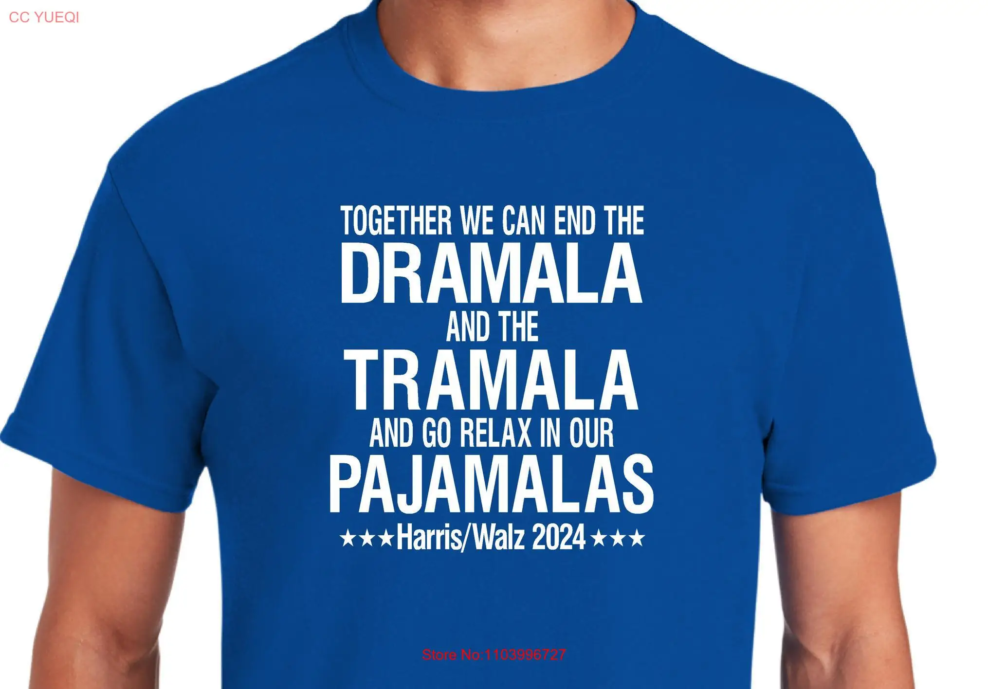 Футболка Kamala Harris Funny Dramala Traumala Pajamalas End The And Relax In Our Walz с длинными или короткими рукавами
Футболка Kamala Harris Funny Dramala Traumala Pajamalas End The And Relax In Our Walz с длинными или короткими рукавами