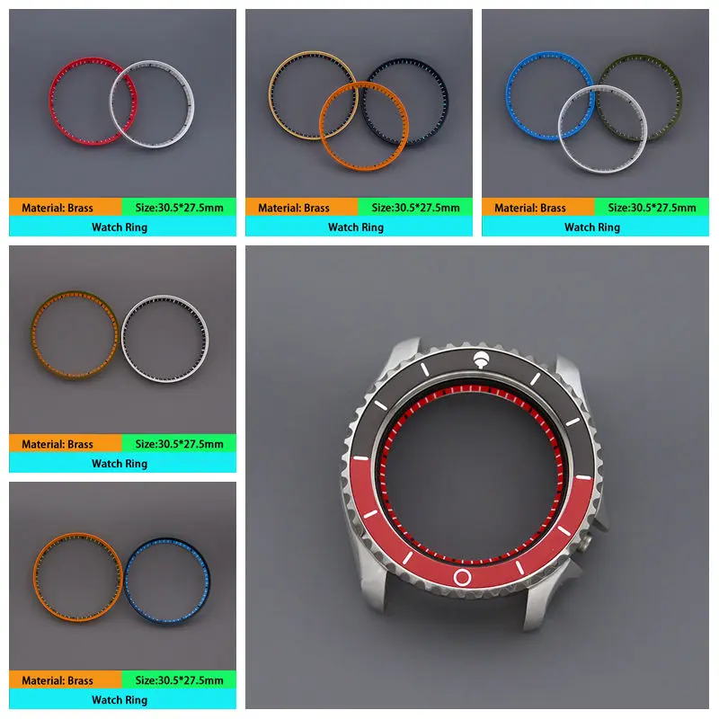 30.5mm Metal Watch Band & Chapter Ring Diver Watch Replacement Parts For SKX007 SKX009 SRPD Abalone Tuna Beginner Mod
30.5mm Metal Watch Band & Chapter Ring Diver Watch Replacement Parts For SKX007 SKX009 SRPD Abalone Tuna Beginner Mod