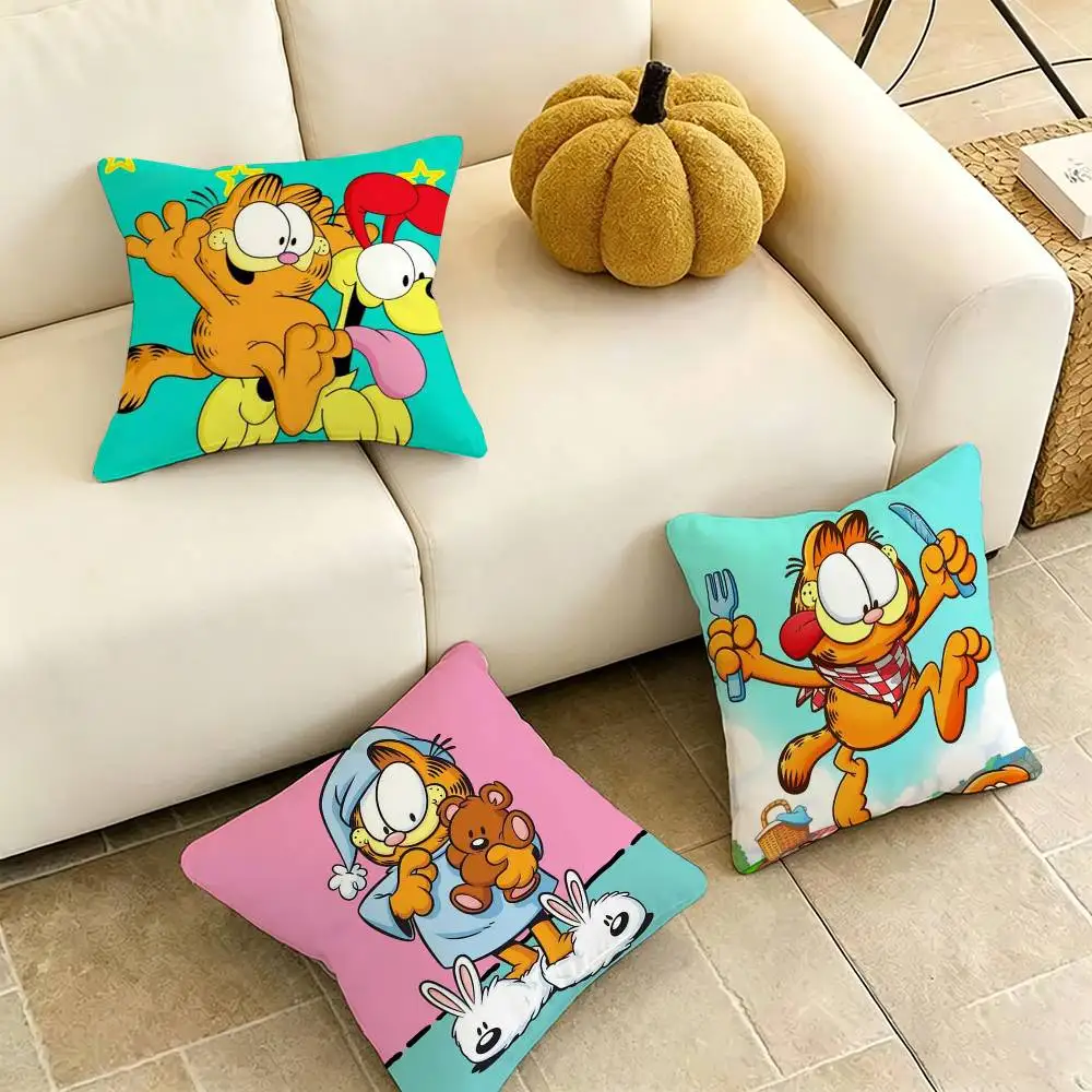Cute C-Cartoon GarfieldS-S Pillow Case Square Double-Sided Sofa Cushion Cover Bedroom Bedside Pillow Gift
Cute C-Cartoon GarfieldS-S Pillow Case Square Double-Sided Sofa Cushion Cover Bedroom Bedside Pillow Gift