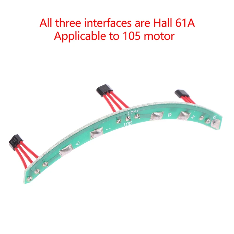 1Pc Hall 61A Electric Vehicle Balance Vehicle 61A Hall Sensor 105 Motor Hall Board 61A Sensor For Vehicle E-bike Balance
1Pc Hall 61A Electric Vehicle Balance Vehicle 61A Hall Sensor 105 Motor Hall Board 61A Sensor For Vehicle E-bike Balance