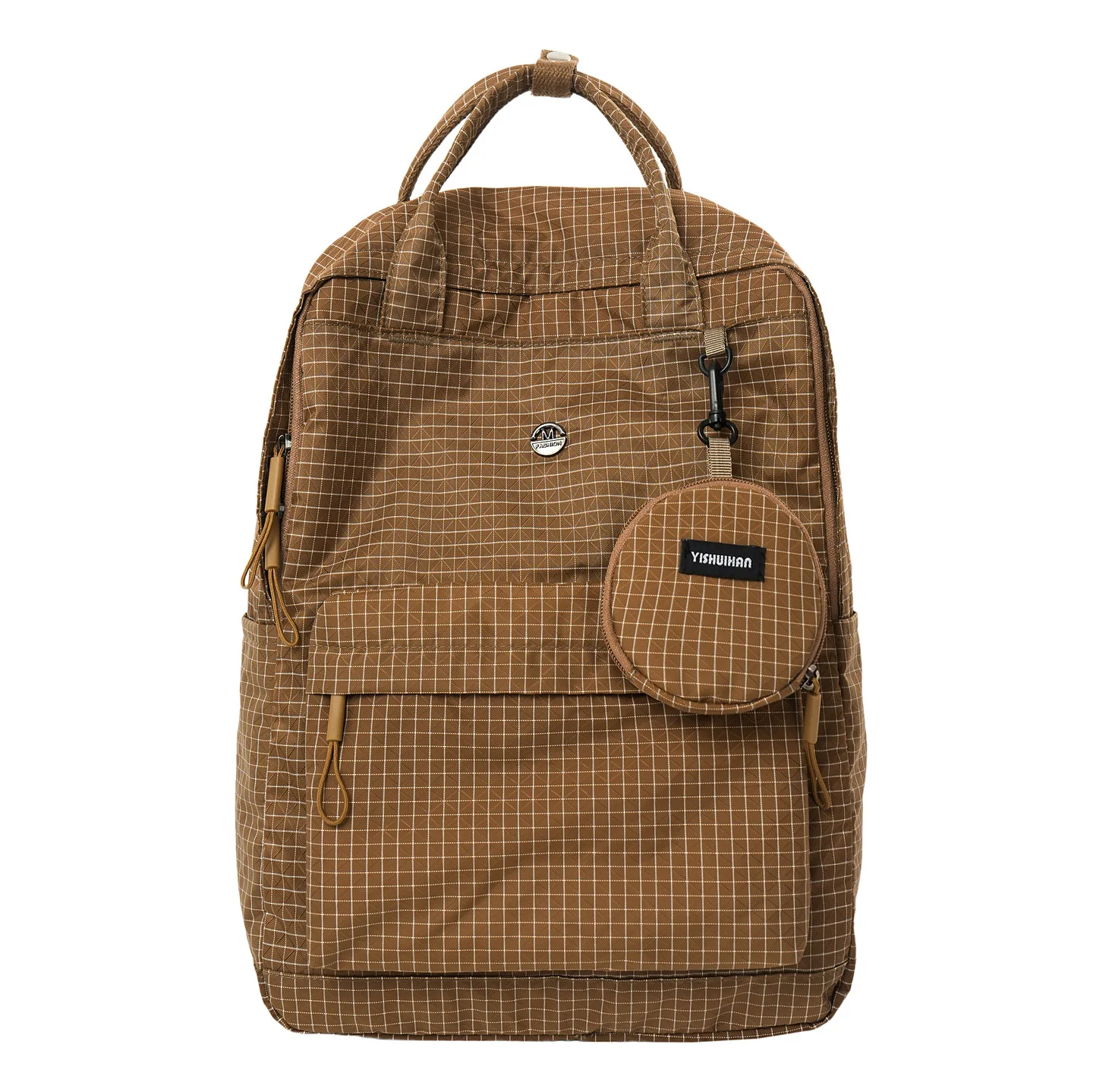 Casual Plaid Backpack High School Student Bookbag Women's High Aesthetic Dual-shoulder Bag Urban Minimalist Nylon Bag
Casual Plaid Backpack High School Student Bookbag Women's High Aesthetic Dual-shoulder Bag Urban Minimalist Nylon Bag