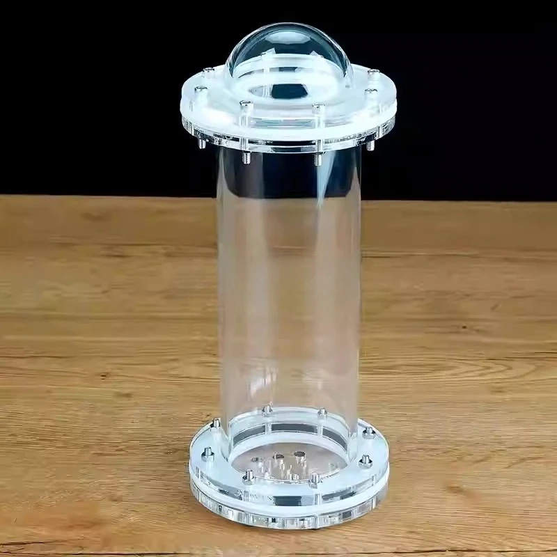 ROV sealed cabin for student competition, acrylic waterproof cabin, underwater robot cabin, shallow water use
ROV sealed cabin for student competition, acrylic waterproof cabin, underwater robot cabin, shallow water use