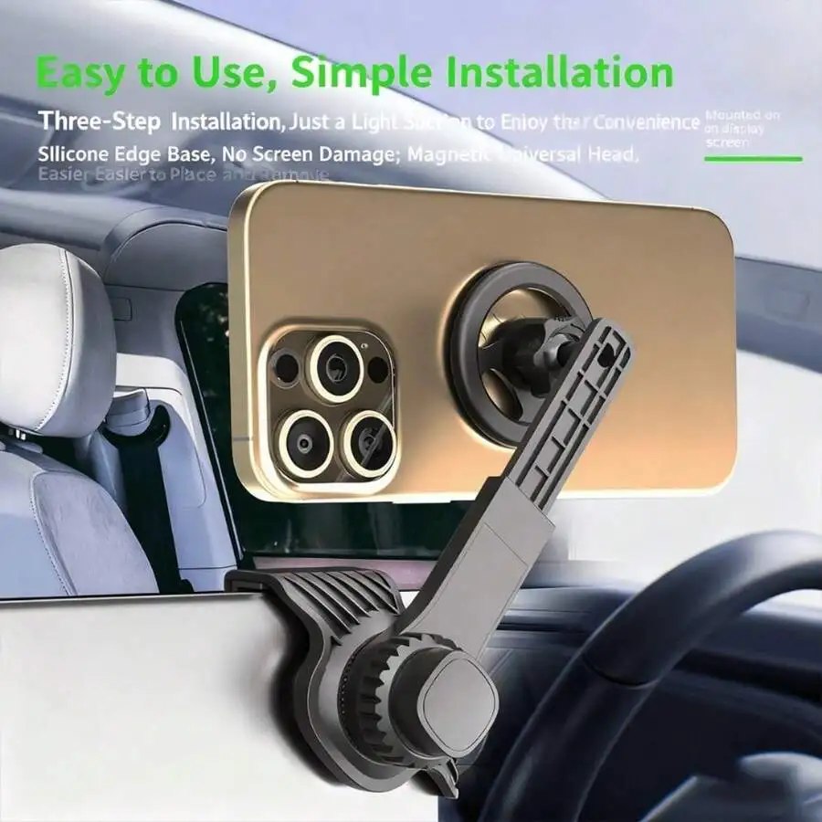 Magnetic Phone Holder For Model 3 Y S X Cybertruck Dashboard Clip On Mount
Magnetic Phone Holder For Model 3 Y S X Cybertruck Dashboard Clip On Mount