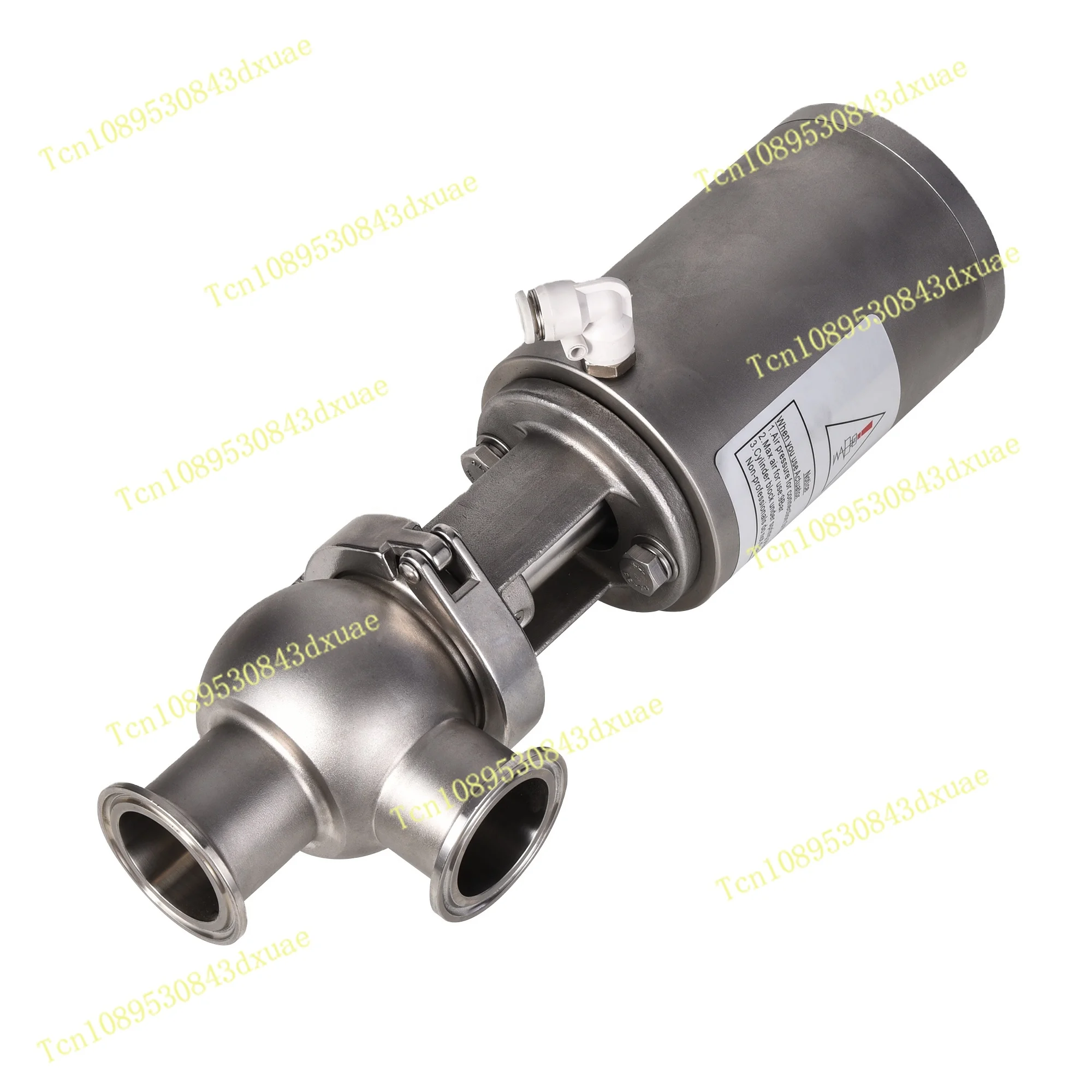 Stainless Steel F-Type Sanitary SS304/316L Pneumatic Divert Seat/Stop/Switch Valve
Stainless Steel F-Type Sanitary SS304/316L Pneumatic Divert Seat/Stop/Switch Valve