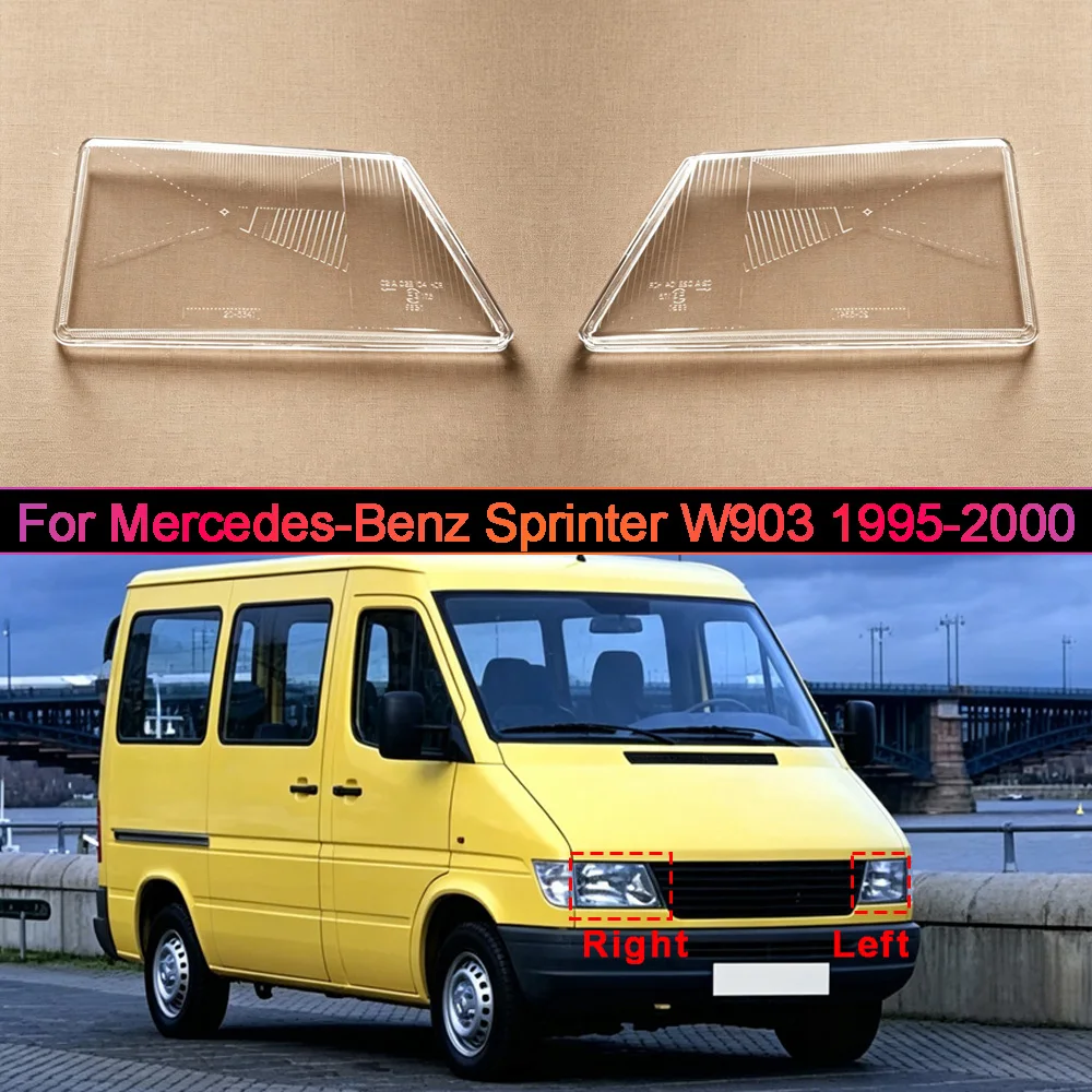 For Mercedes-Benz 1995-2000 Sprinter W903 Headlights Cover Transparent Headlamp Shell Lens Replace Original Lampshade Plexiglass
For Mercedes-Benz 1995-2000 Sprinter W903 Headlights Cover Transparent Headlamp Shell Lens Replace Original Lampshade Plexiglass
