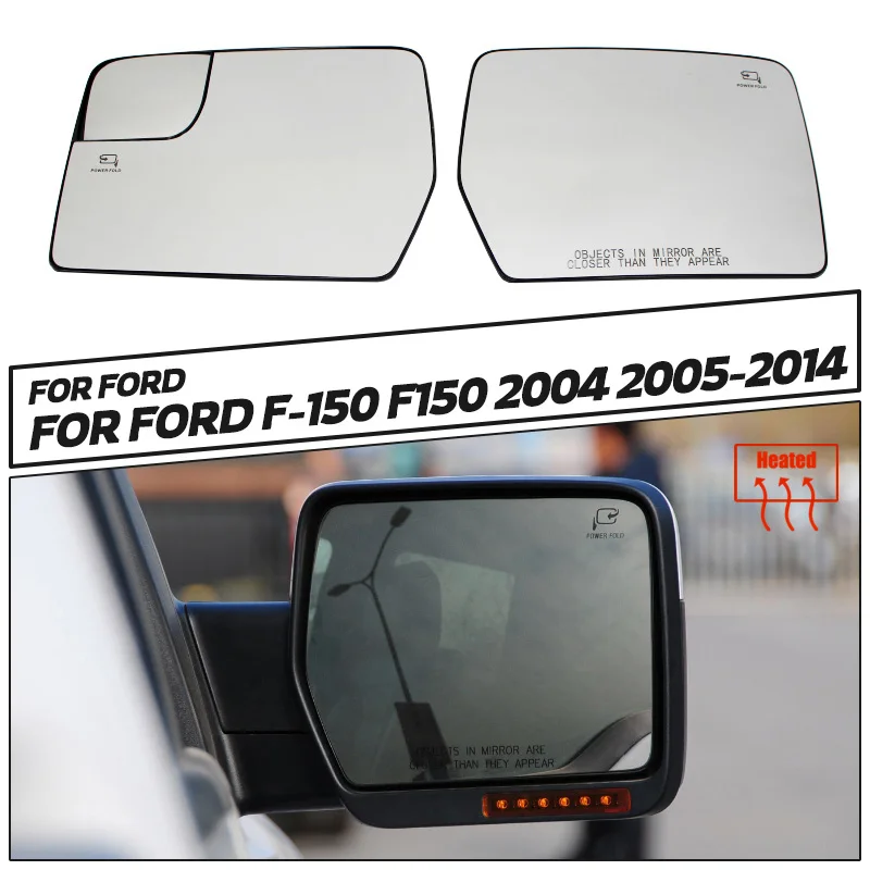 Heated Car Front Door Side Rear View Wing Mirror Glass With Base Plate For Ford F-150 2011 2012 2013 2014 Exterior Accessories
Heated Car Front Door Side Rear View Wing Mirror Glass With Base Plate For Ford F-150 2011 2012 2013 2014 Exterior Accessories