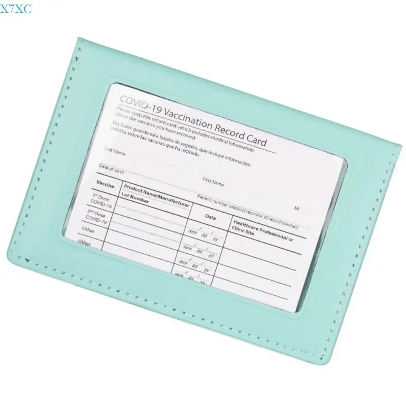 X7XC Color Protector Compact Card Holder With Transparent Slot Water Resistant PVC Storage Case
X7XC Color Protector Compact Card Holder With Transparent Slot Water Resistant PVC Storage Case