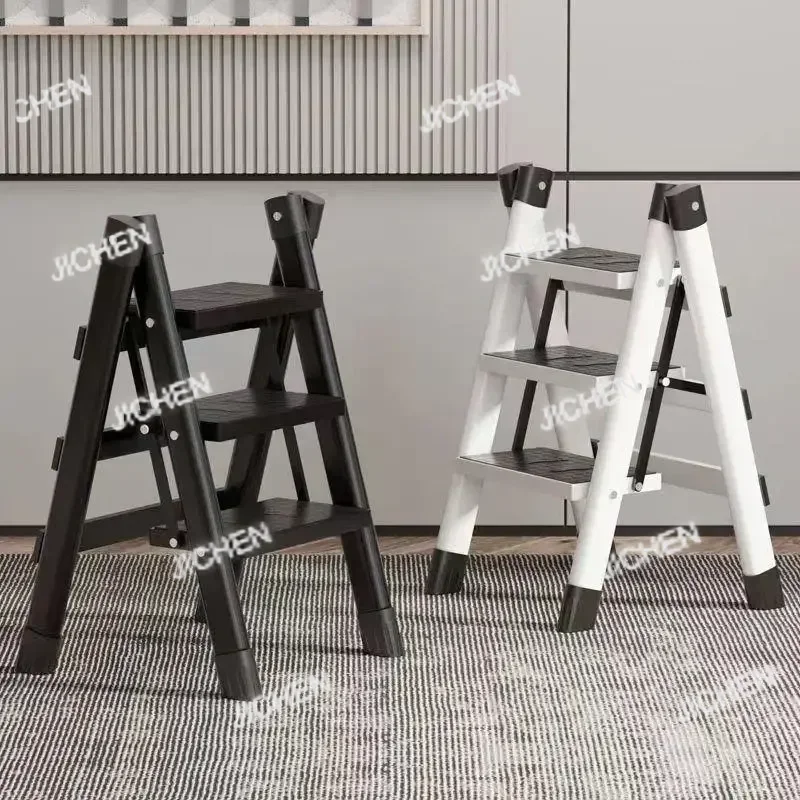 Складная лестница JC из утолщенной углеродистой стали с высокой несущей способностью, 2/3 ступени, для домашнего хранения, полка для растений, декор для дома
Складная лестница JC из утолщенной углеродистой стали с высокой несущей способностью, 2/3 ступени, для домашнего хранения, полка для растений, декор для дома