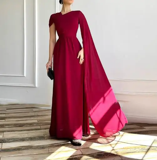 2025 Summer New Women's Fashion French Elegant Slimming Banquet Solid Color Dress Women's Wear
2025 Summer New Women's Fashion French Elegant Slimming Banquet Solid Color Dress Women's Wear
