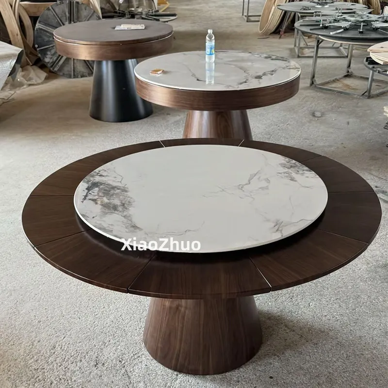 Dining table can be expanded and retracted, rotating folding table, variable round table, enlarged and deformed
Dining table can be expanded and retracted, rotating folding table, variable round table, enlarged and deformed