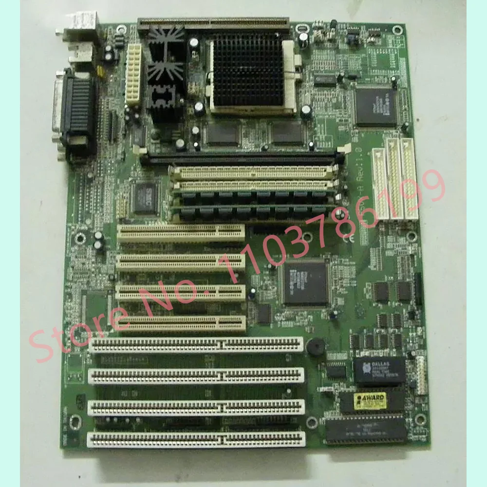 For Asus Equipment Board Socket 7 With 4 ISA Slots And 4 PCI Slots P5VX-A Rev: 1.0
For Asus Equipment Board Socket 7 With 4 ISA Slots And 4 PCI Slots P5VX-A Rev: 1.0