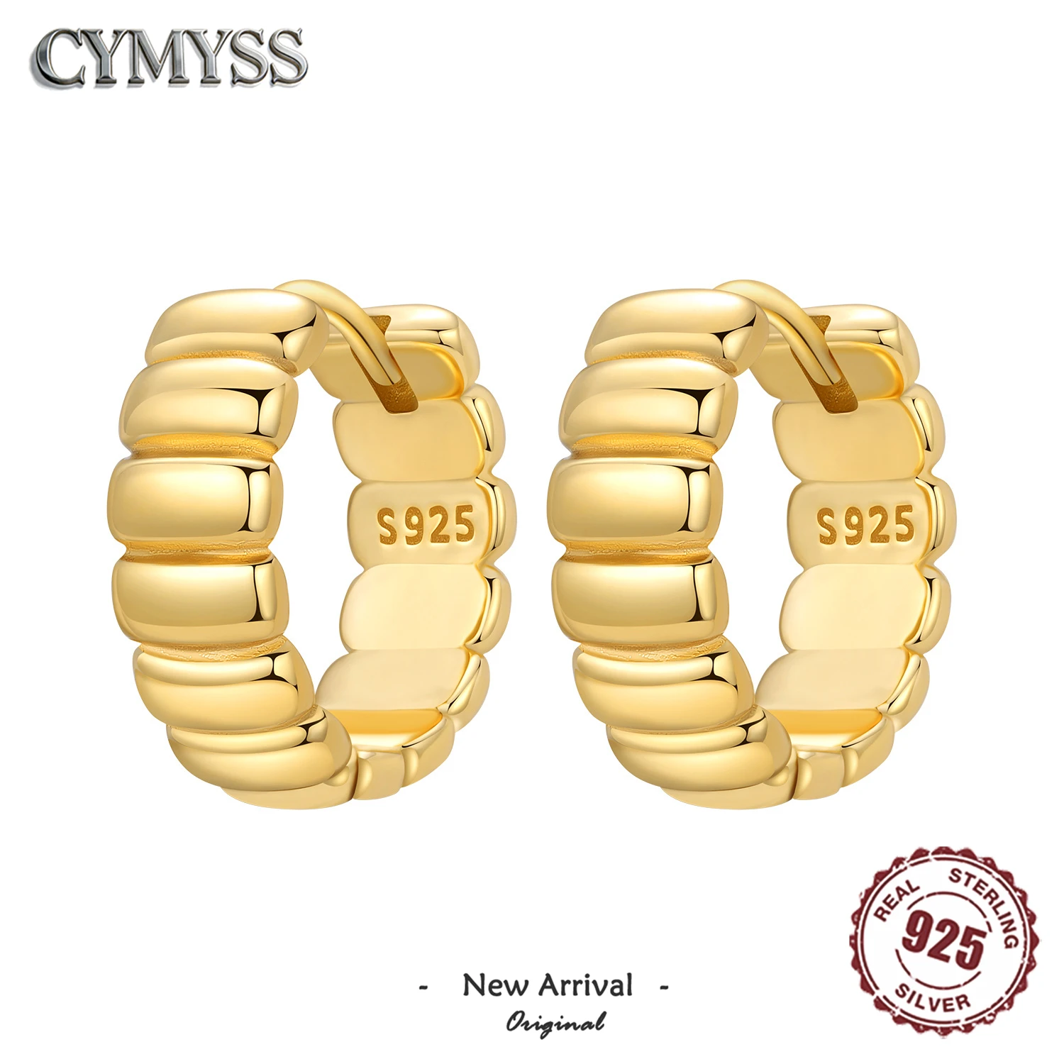 HOT Sale 925 Sterling Silver 18K Gold Plated Vintage Modern Square Hoop Earrings for Women Original Trendy Party Gift Jewelry
HOT Sale 925 Sterling Silver 18K Gold Plated Vintage Modern Square Hoop Earrings for Women Original Trendy Party Gift Jewelry