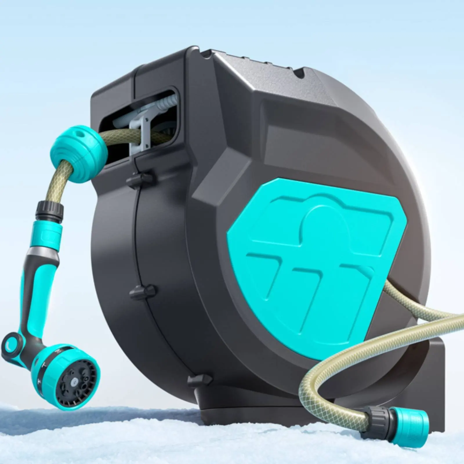 Automatic Rewind Hose Reel Space Saving Retractable Hose Reel Outdoor Watering Leak Proof Abrasion Resistant for Yard, Car Wash
Automatic Rewind Hose Reel Space Saving Retractable Hose Reel Outdoor Watering Leak Proof Abrasion Resistant for Yard, Car Wash