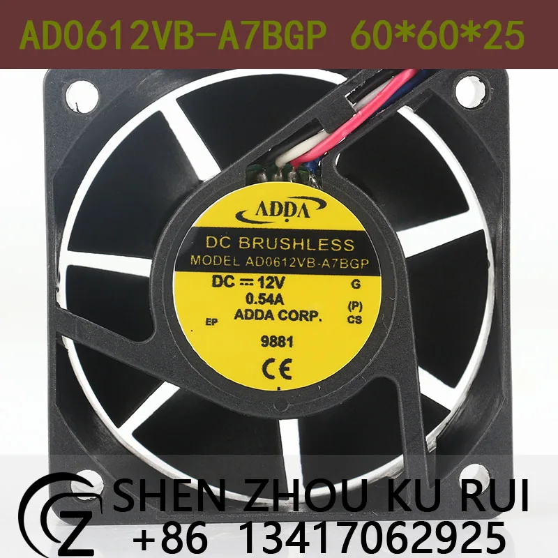 ADDA DC 12V 0.54A Four-wire server Temperature control PWM chassis AD0612VB-A7BGP cooling fan
ADDA DC 12V 0.54A Four-wire server Temperature control PWM chassis AD0612VB-A7BGP cooling fan