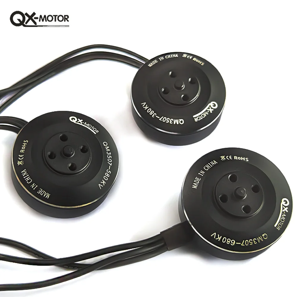 QX-MOTOR QM3507 380KV 580KV 680KV CW CCW Brushless Motor For RC Multirotor Quadcopter Drone Toy Parts
QX-MOTOR QM3507 380KV 580KV 680KV CW CCW Brushless Motor For RC Multirotor Quadcopter Drone Toy Parts