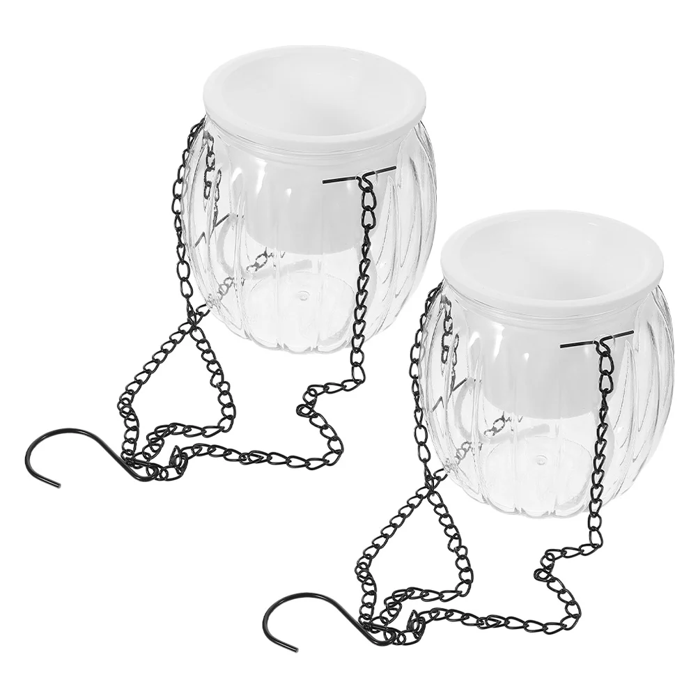 2pcs Self Watering Hanging Planters Transparent Hydroponic Flowerpots Plastic Drainage Holes Indoor Outdoor Garden Decor Balcony
2pcs Self Watering Hanging Planters Transparent Hydroponic Flowerpots Plastic Drainage Holes Indoor Outdoor Garden Decor Balcony