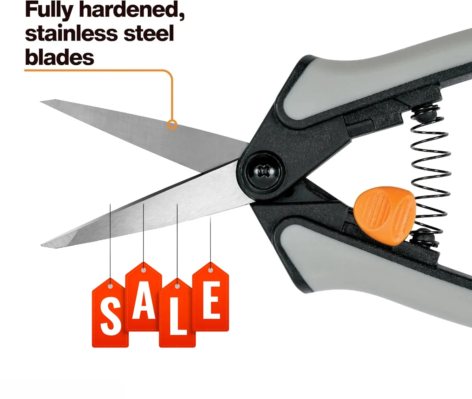 15pc Micro-Tip Pruning Snip Set, Precision Stainless Steel Blades, Softgrip Handles for Deadheading, Trimming ShapingSmallPlants 
15pc Micro-Tip Pruning Snip Set, Precision Stainless Steel Blades, Softgrip Handles for Deadheading, Trimming ShapingSmallPlants