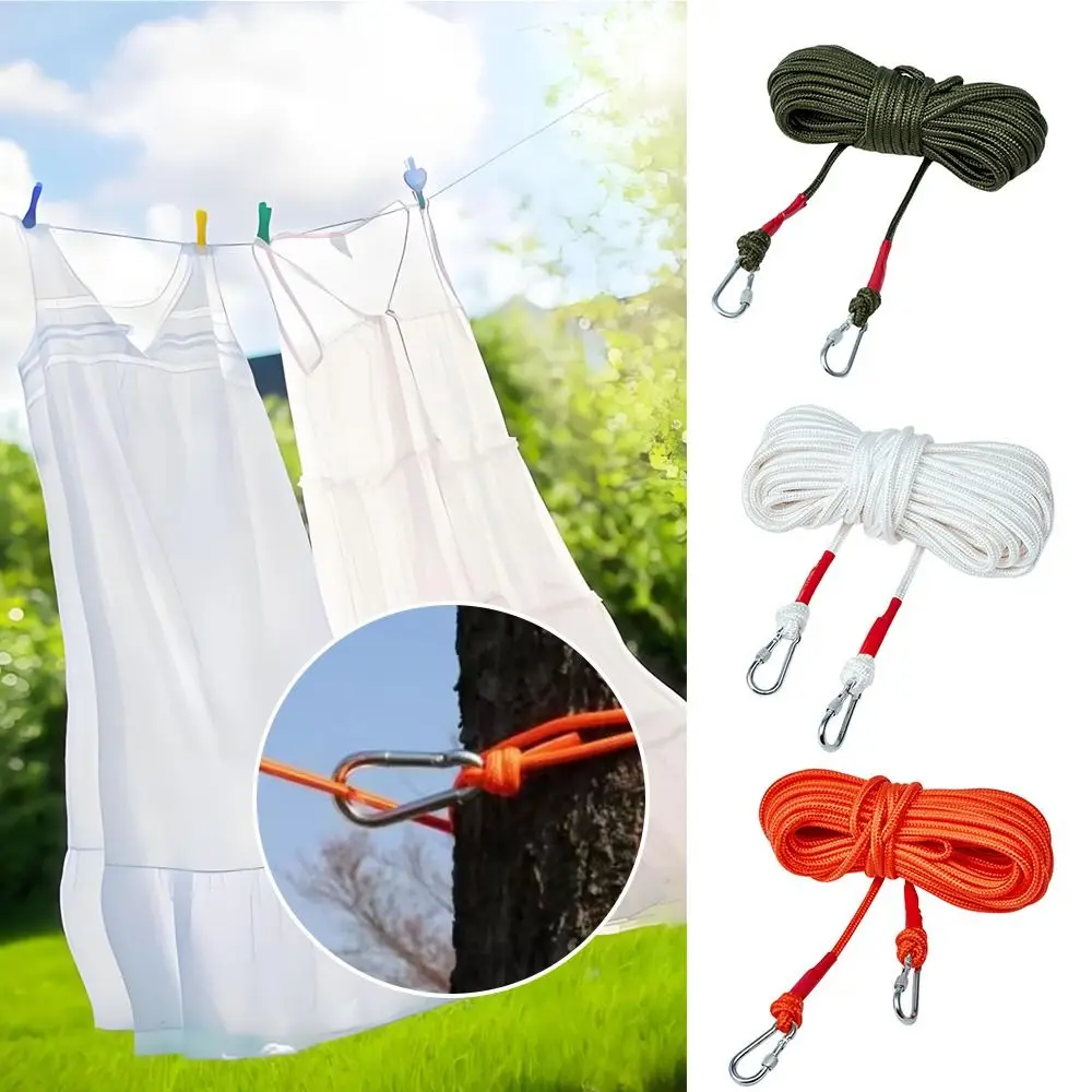 Windproof Clotheslines With 2 Hooks High Tenacity Thick Steel Wire Clothes Rope Drying Rack Anti-slip Portable Drying Mitt
Windproof Clotheslines With 2 Hooks High Tenacity Thick Steel Wire Clothes Rope Drying Rack Anti-slip Portable Drying Mitt