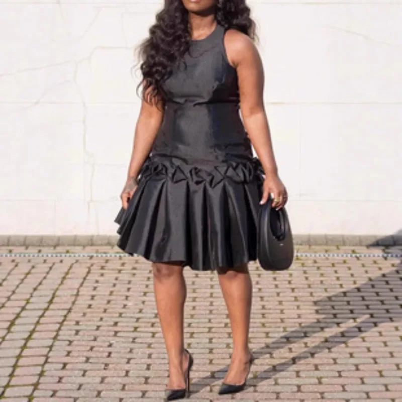 Dashiki African Dresses for Women Elegant Summer Short Sleeve Polyester Black Blue Long Dress Outfits Gowns Africa Clothing
Dashiki African Dresses for Women Elegant Summer Short Sleeve Polyester Black Blue Long Dress Outfits Gowns Africa Clothing