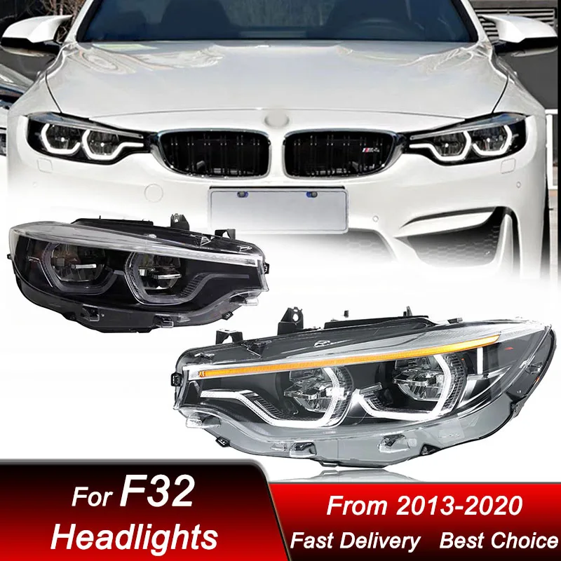 Pop Car Styling Headlights For BMW 4 Series M4 F32 2013-2020 New Style LED Headlamp Assembly Upgrade Projector Lens Accessories
Pop Car Styling Headlights For BMW 4 Series M4 F32 2013-2020 New Style LED Headlamp Assembly Upgrade Projector Lens Accessories