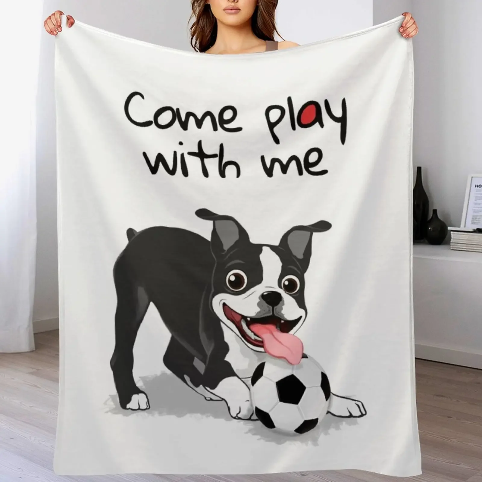 Boston Terrier Come Play With Me Throw Blanket cosplay anime Furry decorative Picnic Blankets
Boston Terrier Come Play With Me Throw Blanket cosplay anime Furry decorative Picnic Blankets