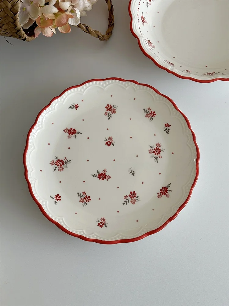Корейская тарелка Sle Cerc с цветочным дизайном, миска для дефета, тарелка для завтрака, глубокая круглая тарелка, набор посуды для домашнего использования
Корейская тарелка Sle Cerc с цветочным дизайном, миска для дефета, тарелка для завтрака, глубокая круглая тарелка, набор посуды для домашнего использования